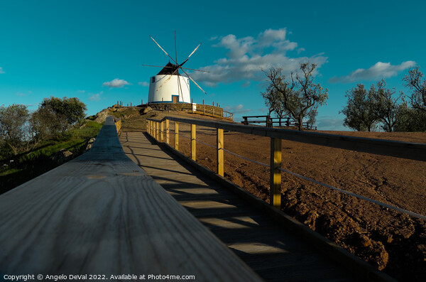 Maralhas Windmill Picture Board by Angelo DeVal
