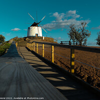 Buy canvas prints of Maralhas Windmill by Angelo DeVal