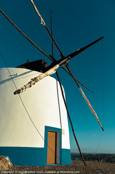 Maralhas Windmill in Aljustrel Picture Board by Angelo DeVal