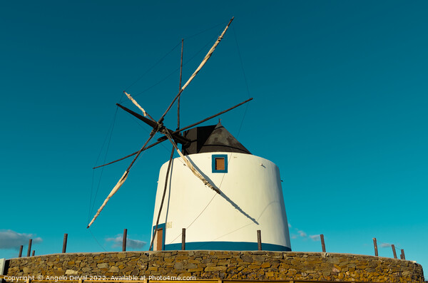 Maralhas Windmill in Aljustrel in Alentejo  Picture Board by Angelo DeVal