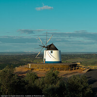 Buy canvas prints of Maralhas Windmill On Top Of The Hill by Angelo DeVal