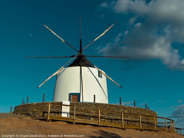 Maralhas Windmill Frontal Angle Picture Board by Angelo DeVal