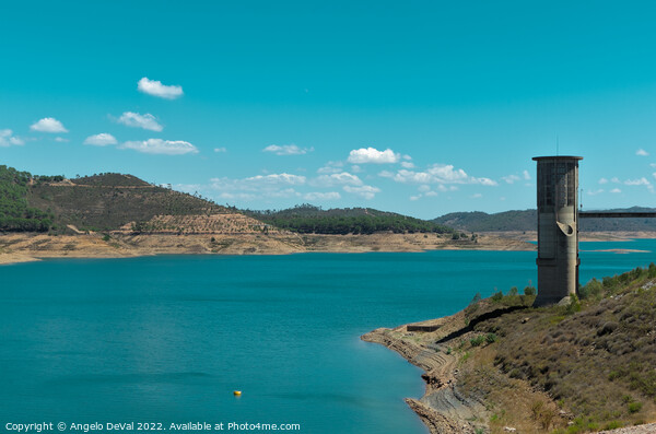 Santa Clara Dam in Odemira, Alentejo Picture Board by Angelo DeVal