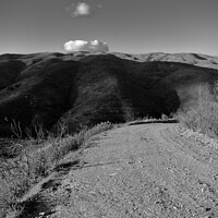 Buy canvas prints of Gravel Roads of Caldeirao in Monochrome by Angelo DeVal