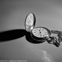 Buy canvas prints of Antique Longines Pocket Watch by Angelo DeVal