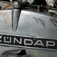 Buy canvas prints of Classic Zundapp bike engine block detail by Angelo DeVal
