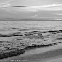 Buy canvas prints of Monochrome Waves Quinta do Lago by Angelo DeVal