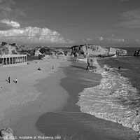Buy canvas prints of Sao Rafael Beach Overview - Albufeira by Angelo DeVal