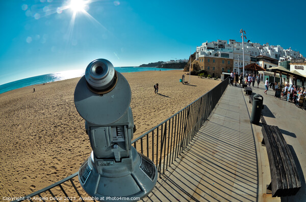 Tourist View in Praia dos Pescadores - Albufeira  Picture Board by Angelo DeVal