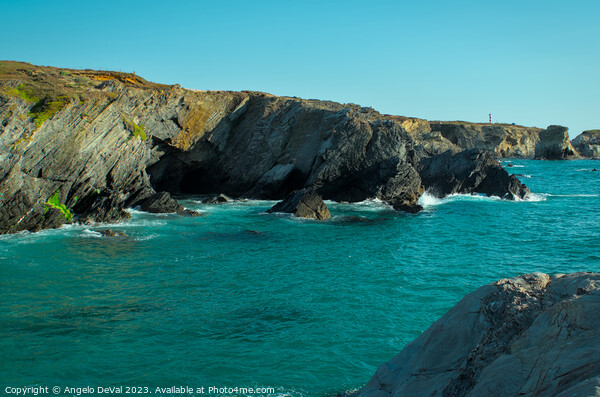 The Charming Coast of Porto Covo Picture Board by Angelo DeVal
