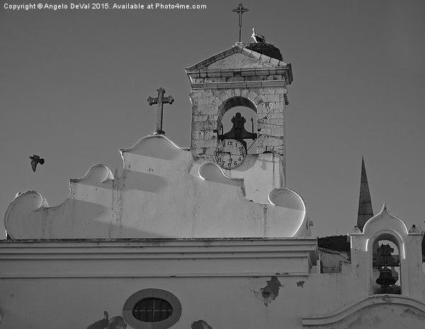 Faro old town portal Arco da Vila. Portugal  Picture Board by Angelo DeVal