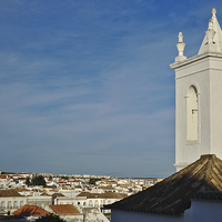 Buy canvas prints of Overview of Tavira City by Angelo DeVal