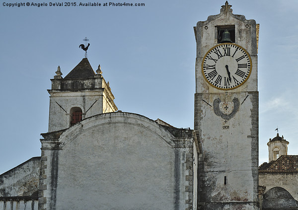 Church of Saint Mary in Tavira Picture Board by Angelo DeVal
