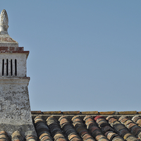 Buy canvas prints of Traditional Algarve Chimney by Angelo DeVal