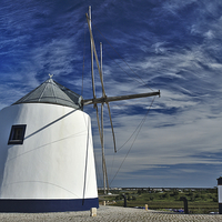 Buy canvas prints of Antique windmill  by Angelo DeVal