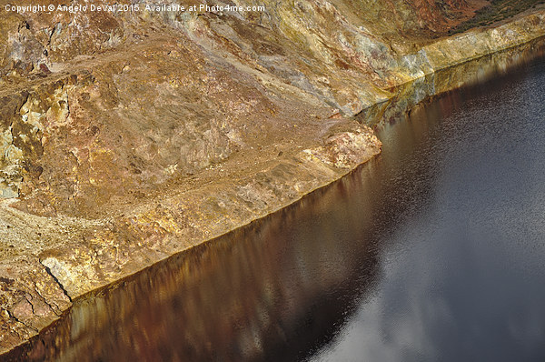 The Abandoned Mines Tranquil Reflections Picture Board by Angelo DeVal