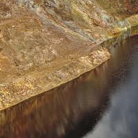 Buy canvas prints of The Abandoned Mines Tranquil Reflections by Angelo DeVal