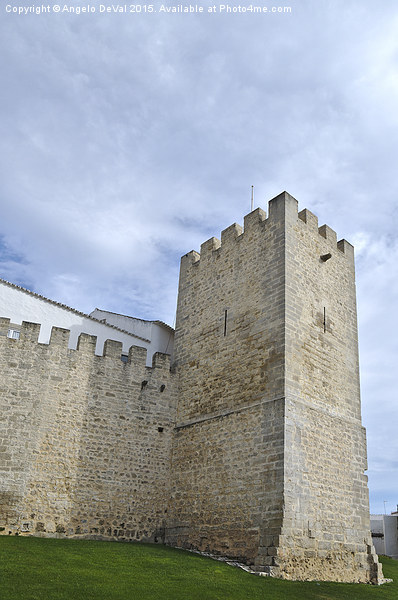 Medieval Castle Tower in Loule  Picture Board by Angelo DeVal