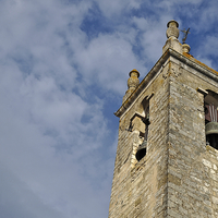Buy canvas prints of Matriz Church Bell Tower in Loule  by Angelo DeVal