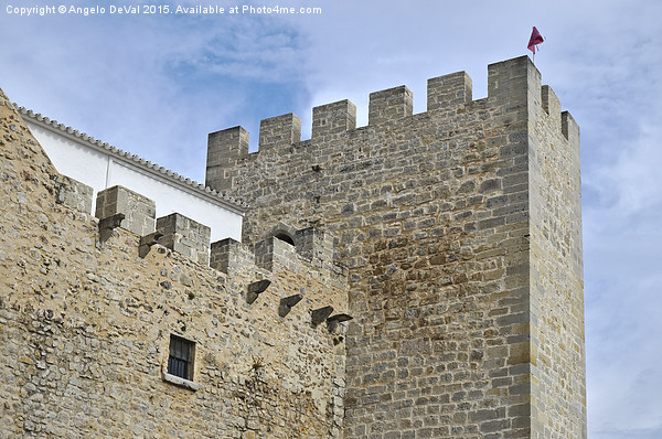 Medieval Castle Tower in Loule  Picture Board by Angelo DeVal