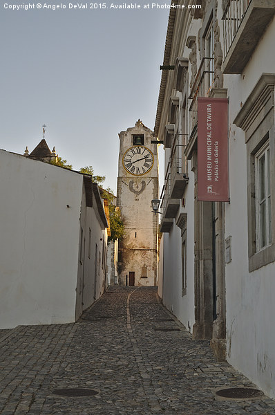 Museum Street in Tavira  Picture Board by Angelo DeVal