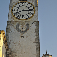 Buy canvas prints of Old Church Clock Tower  by Angelo DeVal