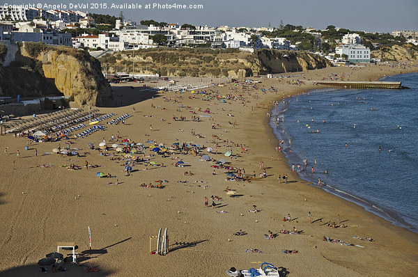 Pescadores Beach in Albufeira  Picture Board by Angelo DeVal