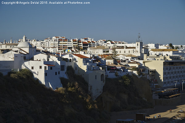 Albufeira from the Beach  Picture Board by Angelo DeVal