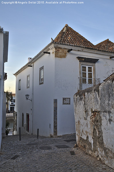 Narrow Streets of Tavira  Picture Board by Angelo DeVal