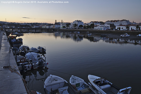 End of the Day in Tavira  Picture Board by Angelo DeVal