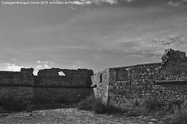 Ruins of Rato Fort in Tavira  Picture Board by Angelo DeVal