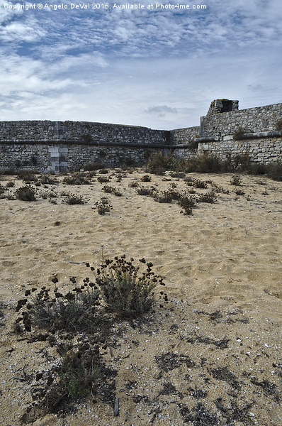 Rato Fort and Sand in Tavira Picture Board by Angelo DeVal