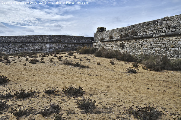 Rato Fort Walls in Tavira  Picture Board by Angelo DeVal