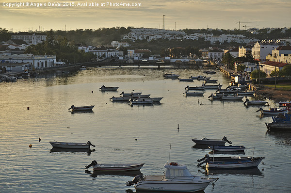 Tavira Sunset  Picture Board by Angelo DeVal