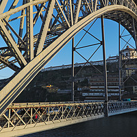 Buy canvas prints of Porto Bridge View by Angelo DeVal