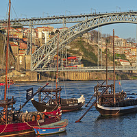 Buy canvas prints of Douro Riverside in Porto by Angelo DeVal