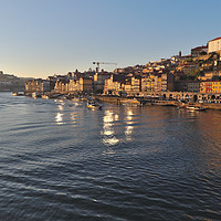 Buy canvas prints of Douro scenery from bridge by Angelo DeVal