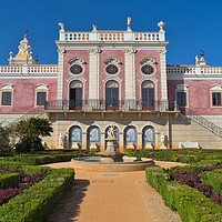 Buy canvas prints of Estoi Palace in Algarve. Portugal by Angelo DeVal