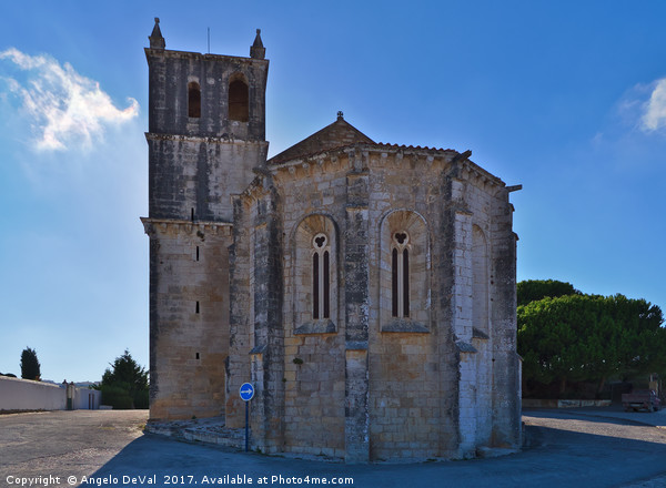 Santa Maria do Carmo church in Lourinha. Portugal Picture Board by Angelo DeVal