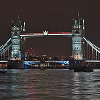 Buy canvas prints of Tower Bridge Scene by Angelo DeVal