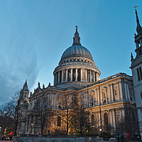Buy canvas prints of Saint Pauls Cathedral in London by Angelo DeVal