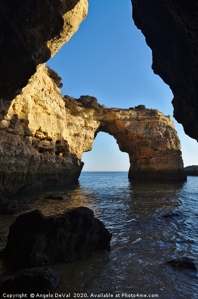 View Albandeira Stone Arch from the Cave Picture Board by Angelo DeVal