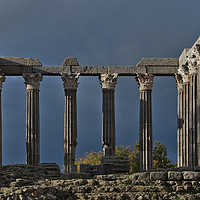 Buy canvas prints of Roman Temple of Evora by Angelo DeVal