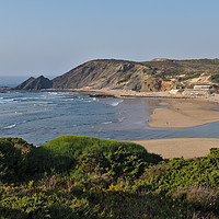 Buy canvas prints of Amendoeira beach in Costa Vicentina by Angelo DeVal
