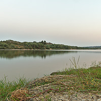 Buy canvas prints of Quiet times in Povoa e Meadas Dam by Angelo DeVal