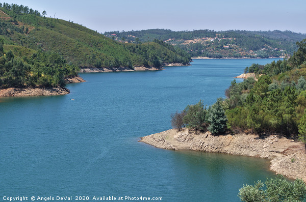 Castelo de Bode and Zezere Picture Board by Angelo DeVal