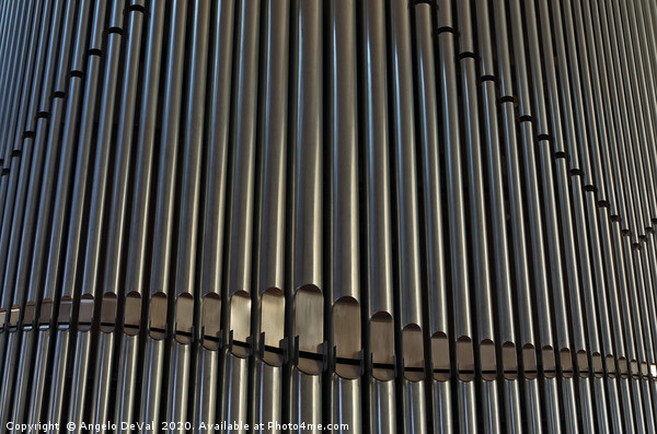 Organ Pipes Background Picture Board by Angelo DeVal