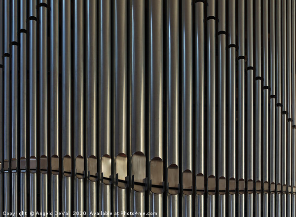 Organ Pipes Picture Board by Angelo DeVal