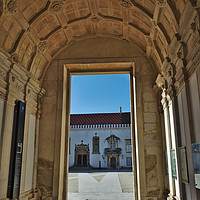 Buy canvas prints of Coimbra University Entrance by Angelo DeVal