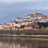 Buy canvas prints of Coimbra city river view by Angelo DeVal